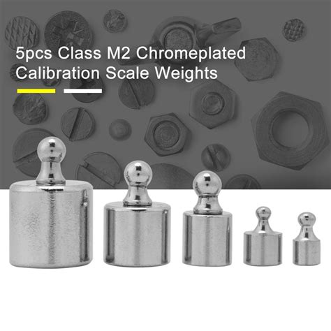 5pcs Calibration Weight 1g 2g 5g 10g 20g Grams Weight Set Precision