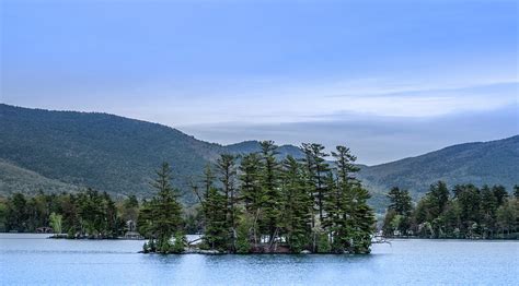 Island On Lake George Photograph By Stephen Settles Fine Art America