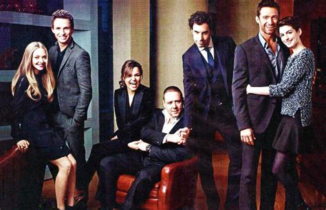 Lambert called out the actors of the box office hit for pretending to be singers. cast photoshoot 2012 | Les miserables movie cast, Les ...