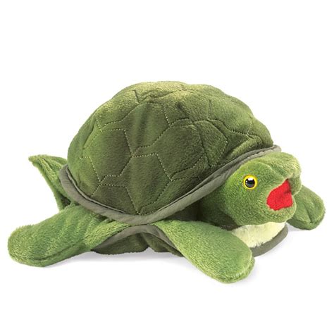 Sea Turtle Puppet 3036 Free Shippingusa Folkmanis Puppets