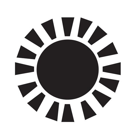 Sun Icon Symbol Sign 627236 Vector Art At Vecteezy
