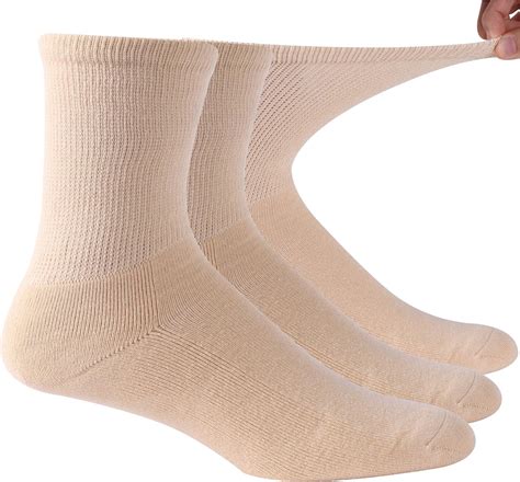 Gmall Diabetic Socks For Men Women Seamless Toe Non Binding