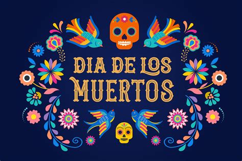 Day Of The Dead Mexican Collection Decorative Illustrations
