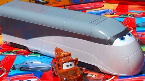 Disney Pixar Cars 2 Stephenson Spy Train Maters Secret Mission