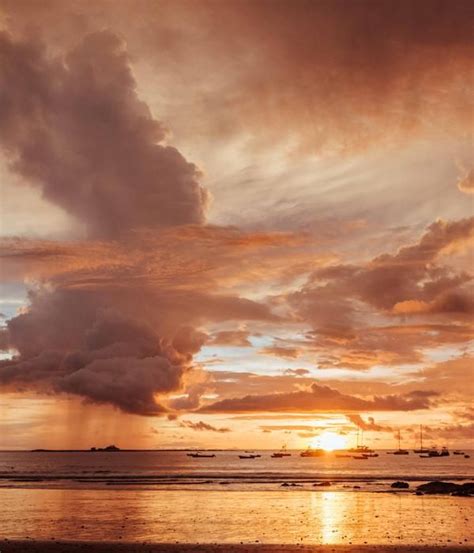 Rain Magic Sunset Print By Samba To The Sea At The Sunset Shop Image