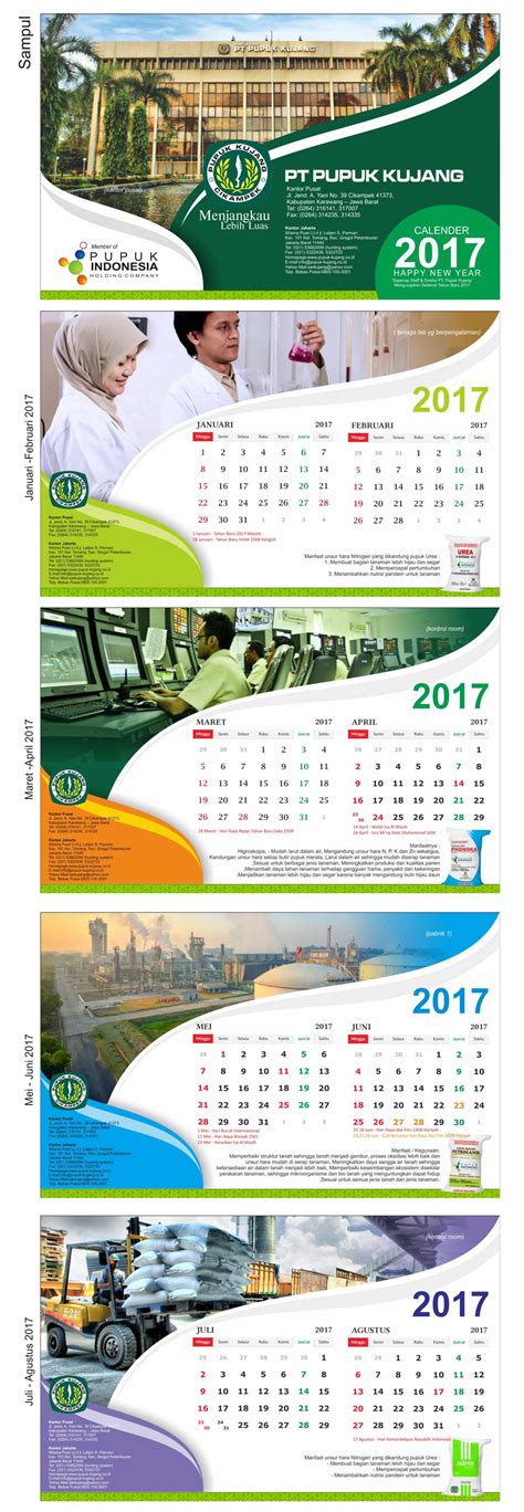 Sribu Calendar Design Desain Kalender Untuk 6 Halaman Br