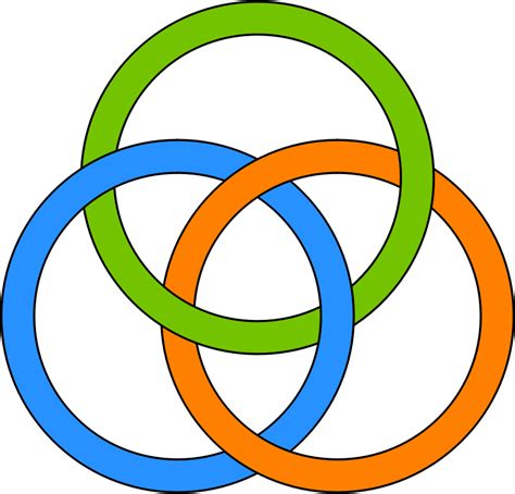 Borromean Rings Free Svg