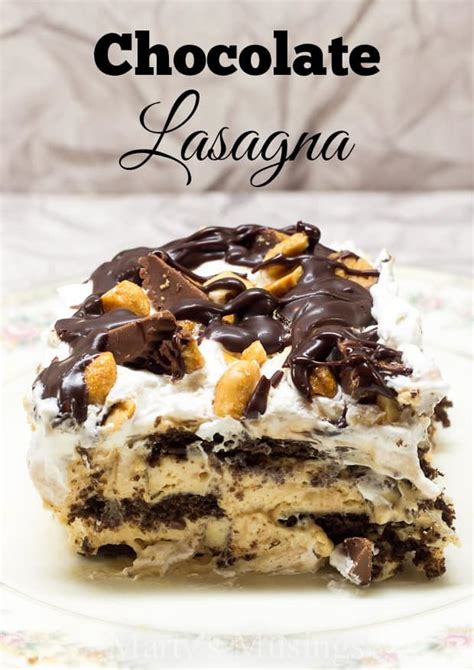 It wasn't until i tried my first bite when i fell in love with one of my new favorite desserts. Chocolate Lasagna with Peanut Butter Cups Recipe