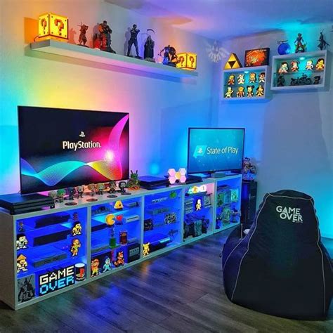 45 Awesome Aesthetic Gaming Setup Ideas Displate Blog In 2023 Video