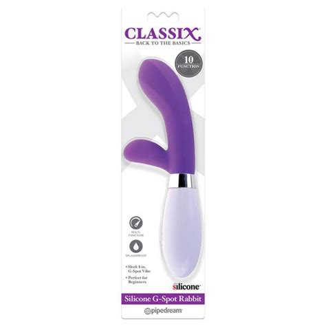 Classix Silicone G Spot Rabbit Style Vibrator Purple On Literotica