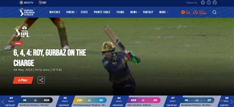 Ipl Live Score Stay Updated And Follow Your Favorite Team