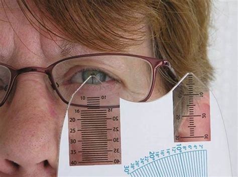Figure Measurement Of The Position Of The Pupil Centre Eye Health Facts Optician Optician