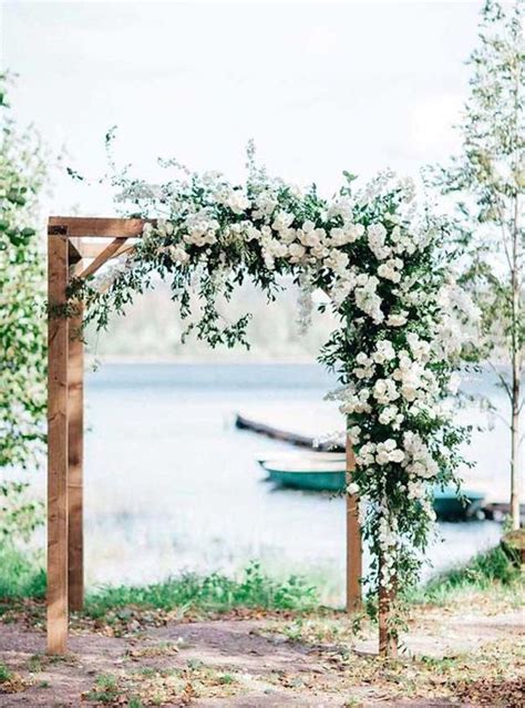 26 Gorgeous Backyard Wedding Arch Ideas To Steal Emmalovesweddings