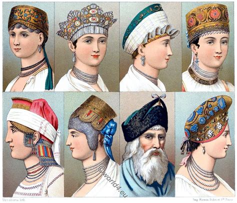 The Kokoshnik Traditional Russian Hairstyles And Headgear Russian
