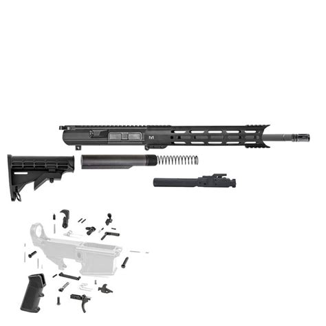 Ar 10lr 308 Rifle Kit Bcg Upper Lower Part Kit 12 Hybrid M Lok Hg