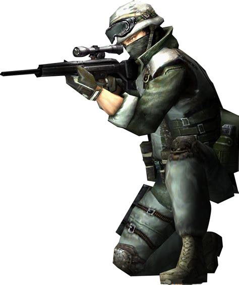 Photorenders: counter strike 1.6 - CT -png png image