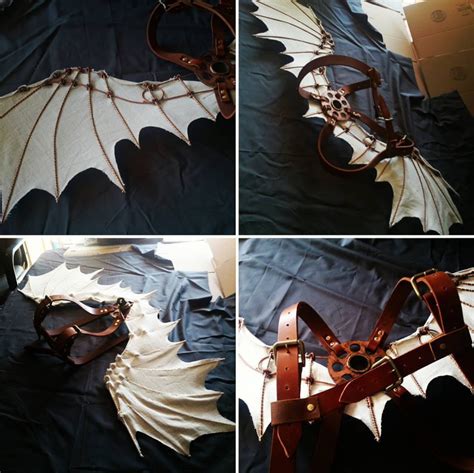 Da Vinci Ornithopter Wings Steampunk Costume Piece Etsy Artofit