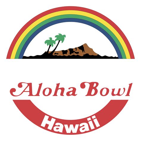 Aloha Bowl Logo PNG Transparent SVG Vector Freebie Supply