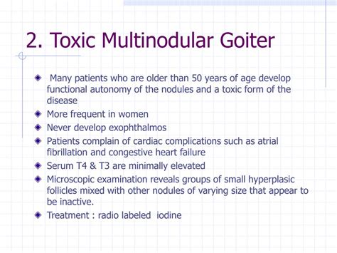 Multinodular Goiter Treatment