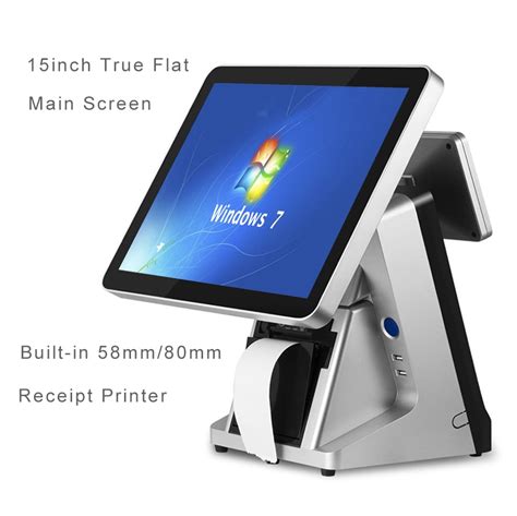 Touch Screen Pos 15inch Pos All In One System For Restaurant In Lcd