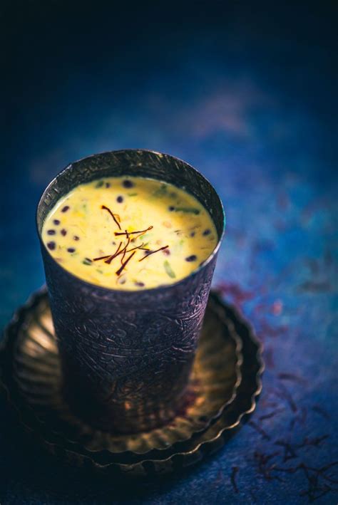 Zaffrani Mewa Doodh As The Name Mentions Is A Warm Thickened Milk