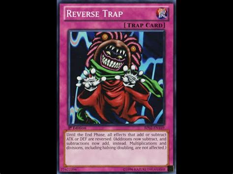 People use this as a lure and trick there friends/foes to clicking it. Yugioh! Forbidden Memories 2 ganhando a Reverse trap - YouTube