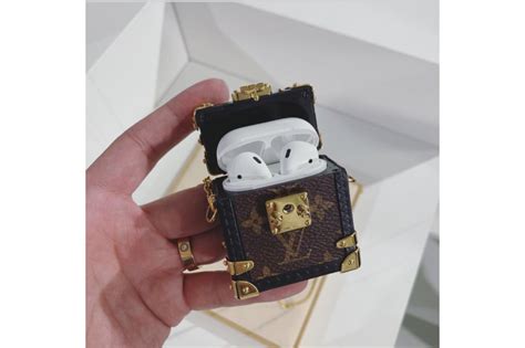Apple's sleek designed airpods are finally released. Louis Vuitton Just Unveiled a Tiny Monogram Trunk AirPod ...
