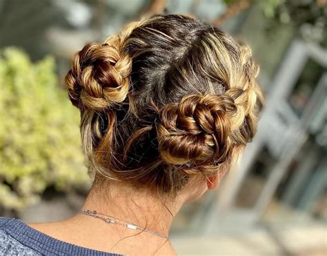 15 Stunning French Braid Buns For Women Hairstylecamp
