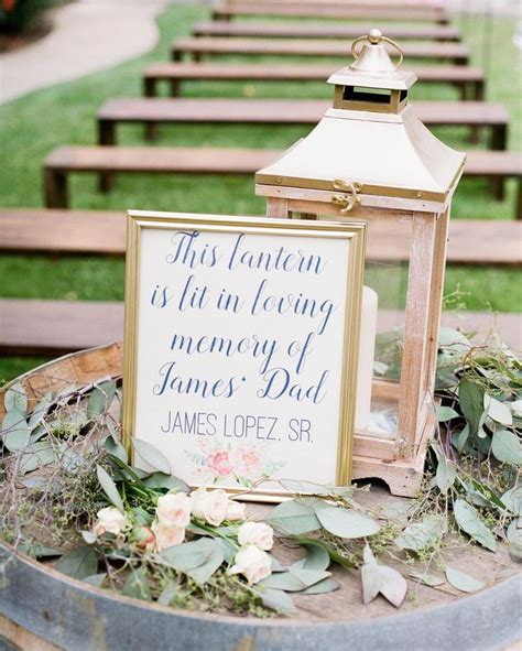 10 Ways To Honor A Lost Loved One At Your Wedding Organisation
