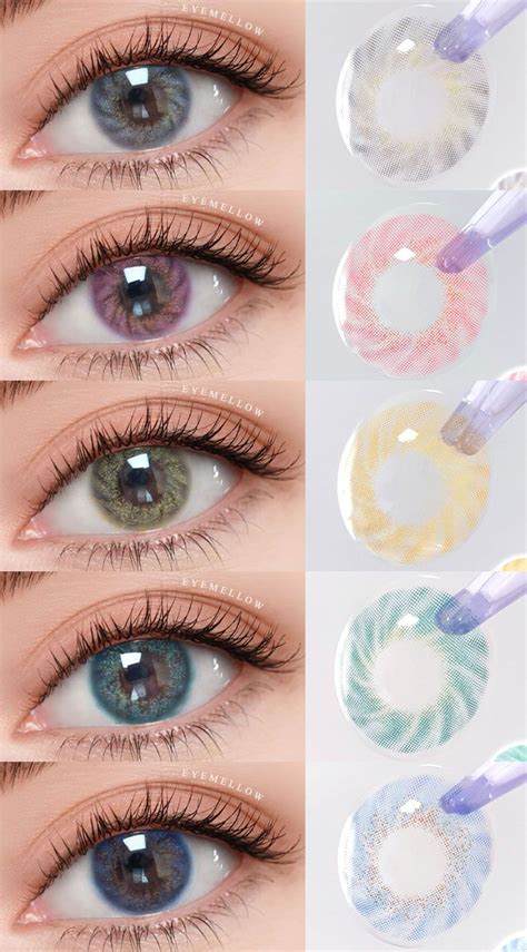 🍭lollipop 5colors🍭 Contact Lenses Colored Colored Eye Contacts Korean Eye Makeup