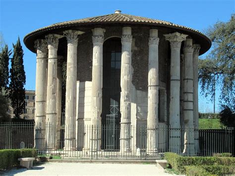 The Temple Of Hercules Victor In Rome Walks In Rome Est 2001