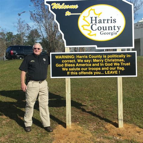 An Open Letter To Sheriff Jolley Taking Harris County Ga