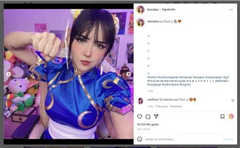 Street Fighter Hermosa Streamer Colombiana Crea El Cosplay Más
