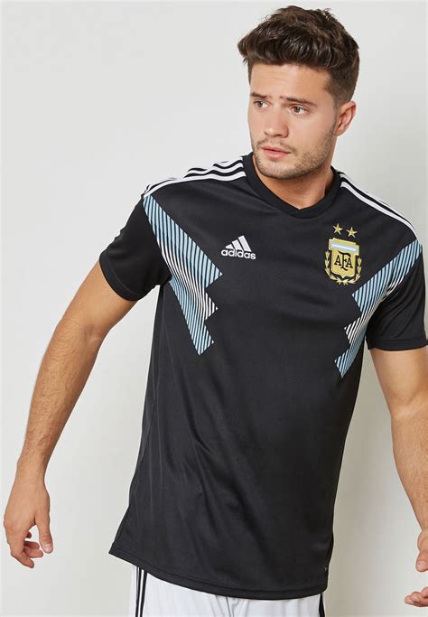 Buy Adidas Black Argentina Away Jersey For Men In Mena Worldwide