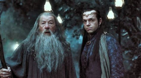 Czarodziej Gandalf I Elrond Gandalf The Grey The Hobbit Gandalf