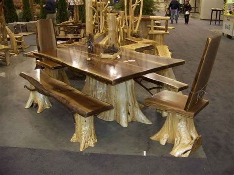 Rustic Log Table Rustic Log Table Rustic Log Cabin Furniture