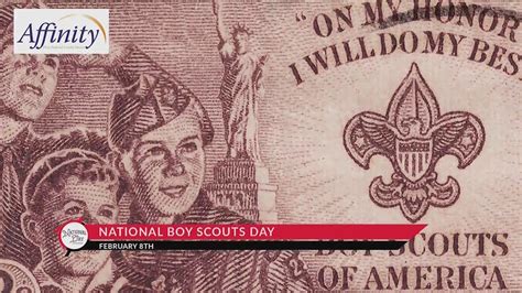 National Day Calendar National Boy Scouts Day Youtube