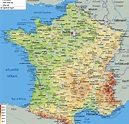 Mapa de Francia: mapa político y físico - LocuraViajes.com