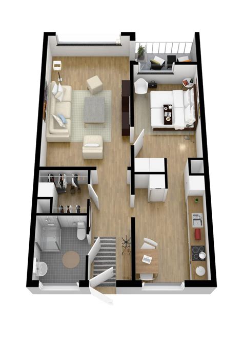 One Bedroom Ideas 905×1280 Tiny House Floor Plans House Floor