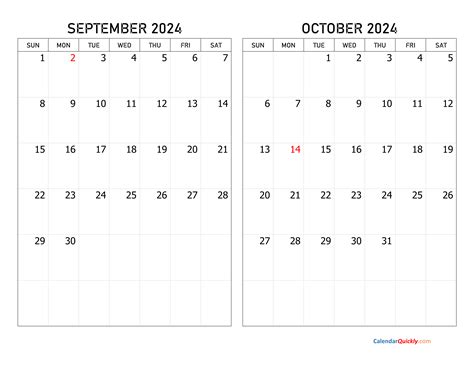 Calendar September October 2024 May Calendar 2024
