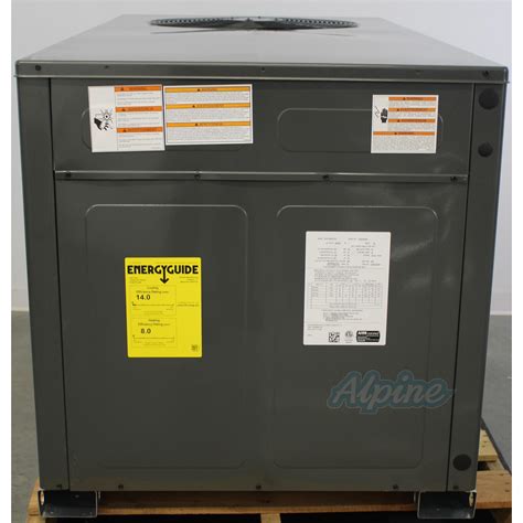 Goodman Gph1436h41 Item No 689779 3 Ton 14 Seer Self Contained