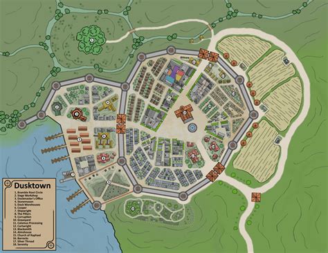 D D City Map Generator World Map