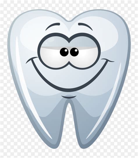 Cartoon Tooth Smiley On Transparent Background Png Similar Png