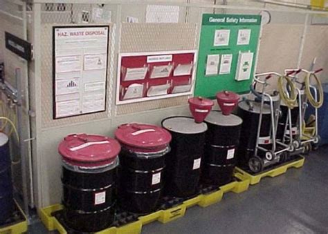 Hazardous Waste Area Hazardous Waste Oil Storage Lube Excellence