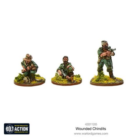 Wounded Chindits Warlord Games Ltd
