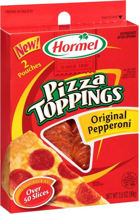 Hormel® Pizza Toppings Original Pepperoni Reviews 2022