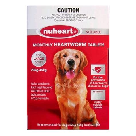 Nuheart For Dogs Buy Nuheart Heartworm Medicine For Dogs Online