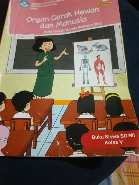 Buku Tematik Kelas 5 Sd Tema 1 Buku And Alat Tulis Buku Di Carousell