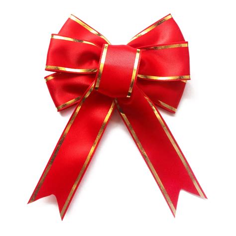 Red Christmas Ribbon Png Transparent Image Png Mart