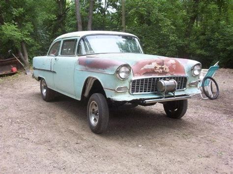 Purchase Used 55 Chevy Gasser Drag Old School Patina In Mankato
